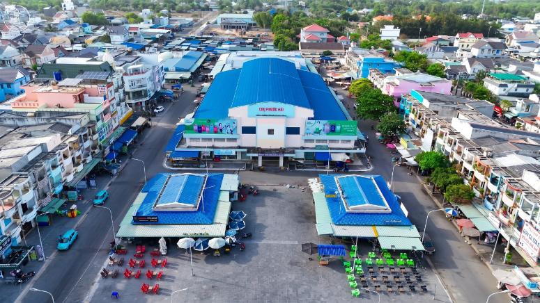 Bán đất gần chợ Phước Hải, tiện xây nhà ở