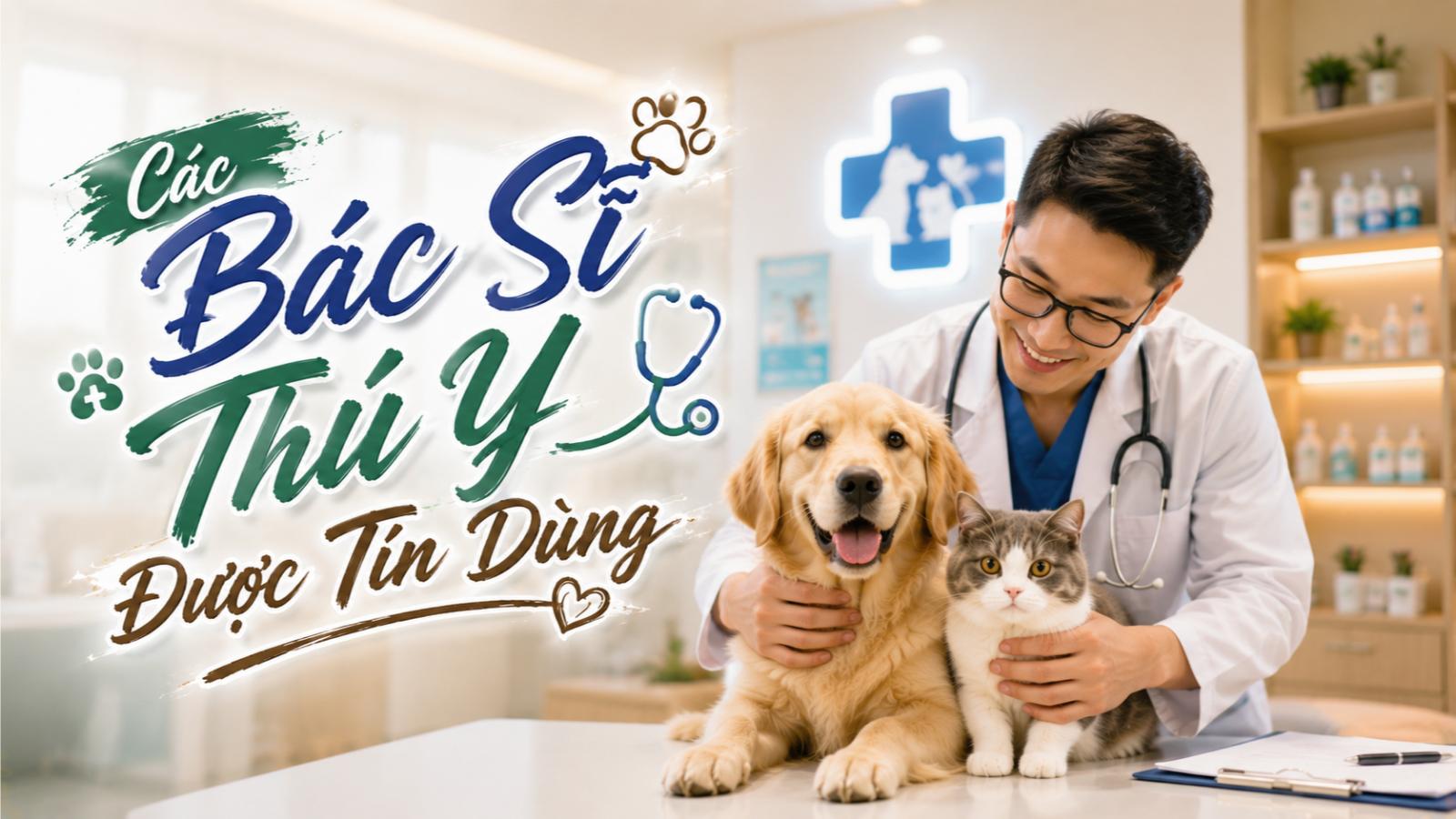 Các bác sĩ thú y được tin dùng