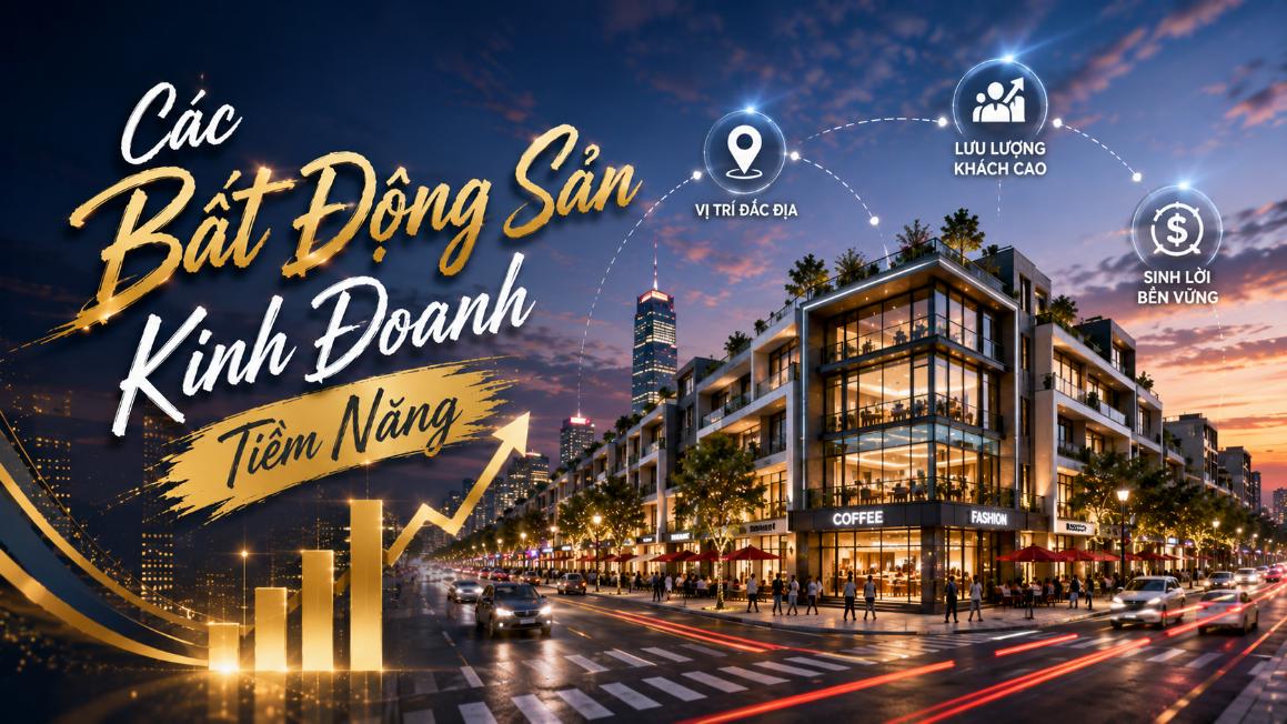 Các bất động sản kinh doanh tiềm năng