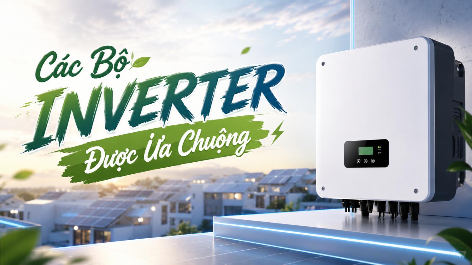 Các bộ inverter được ưa chuộng