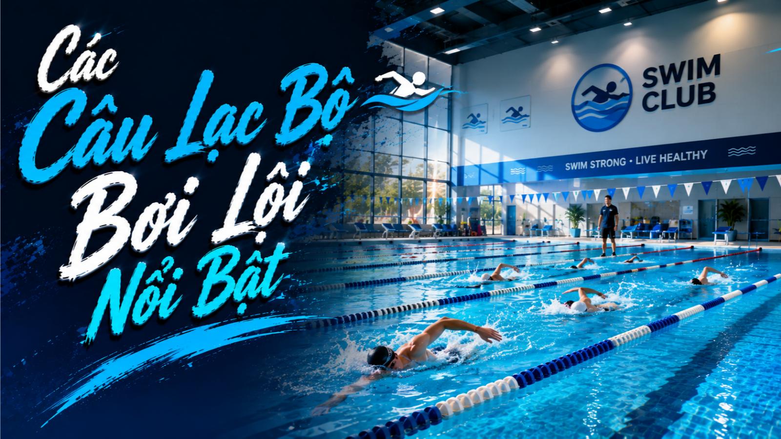Các câu lạc bộ bơi lội nổi bật