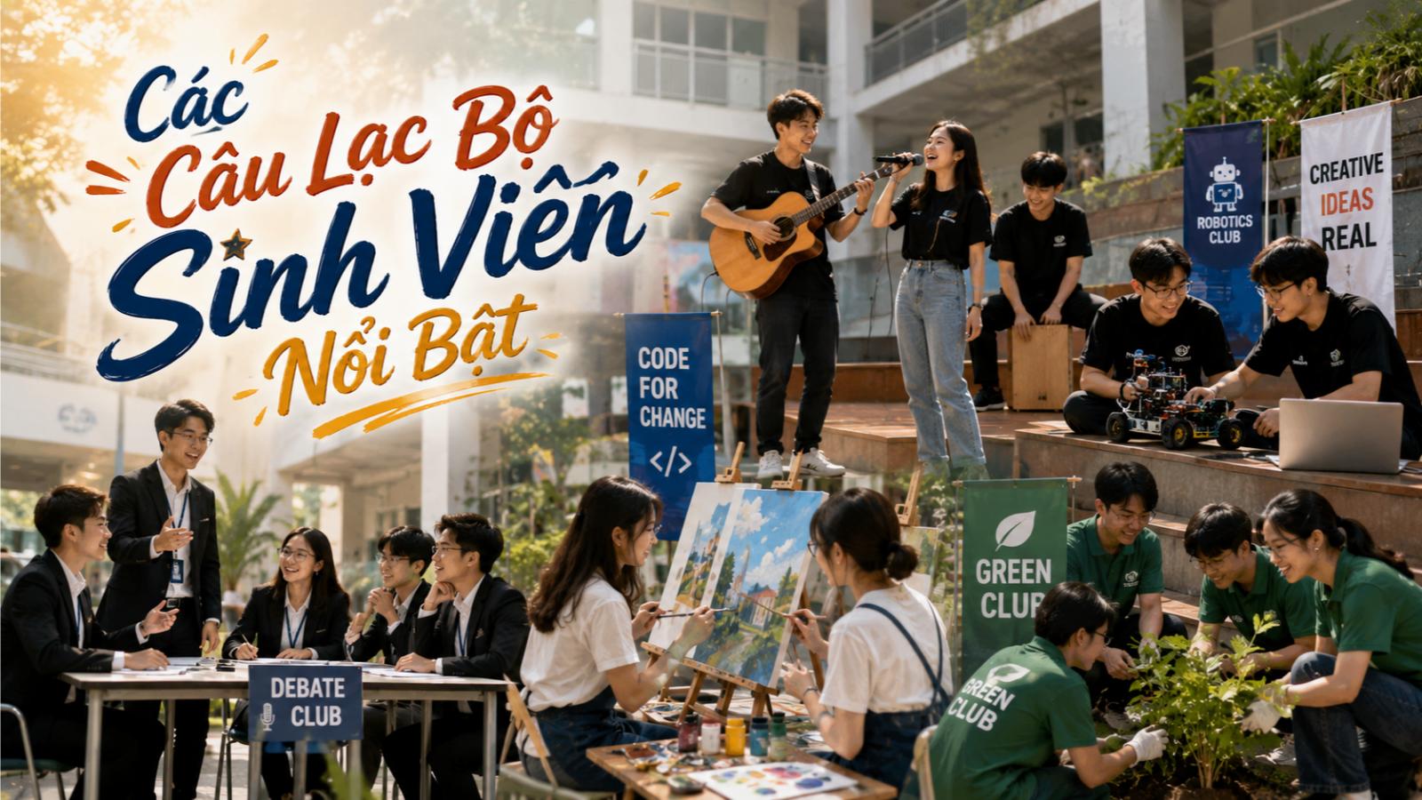 Các câu lạc bộ sinh viên nổi bật