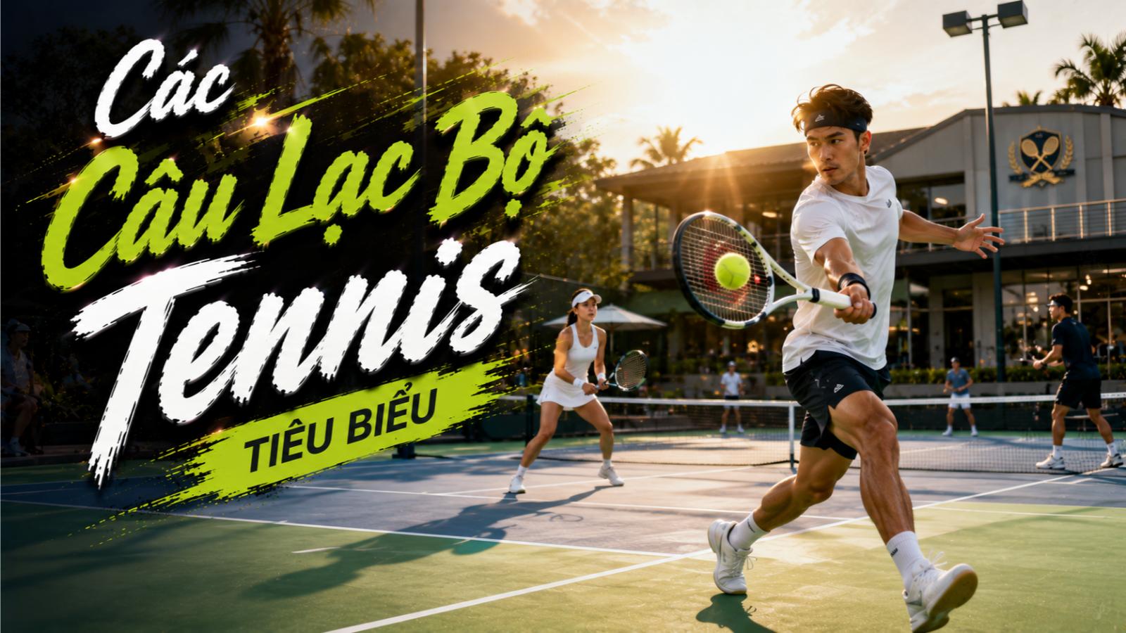 Các câu lạc bộ tennis tiêu biểu