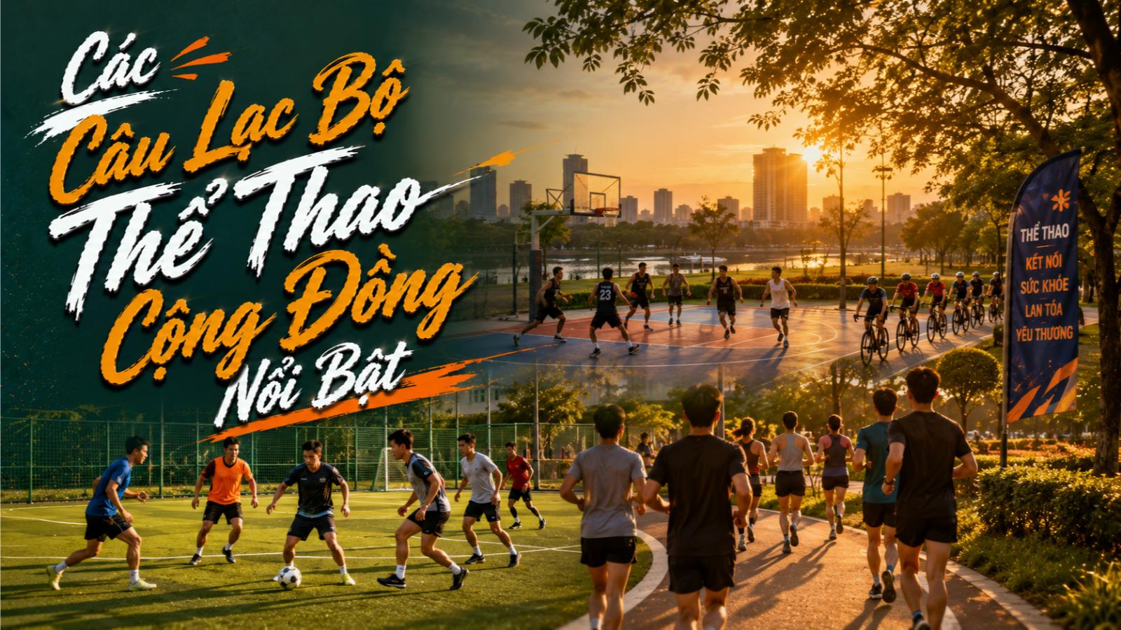 Các câu lạc bộ thể thao cộng đồng nổi bật