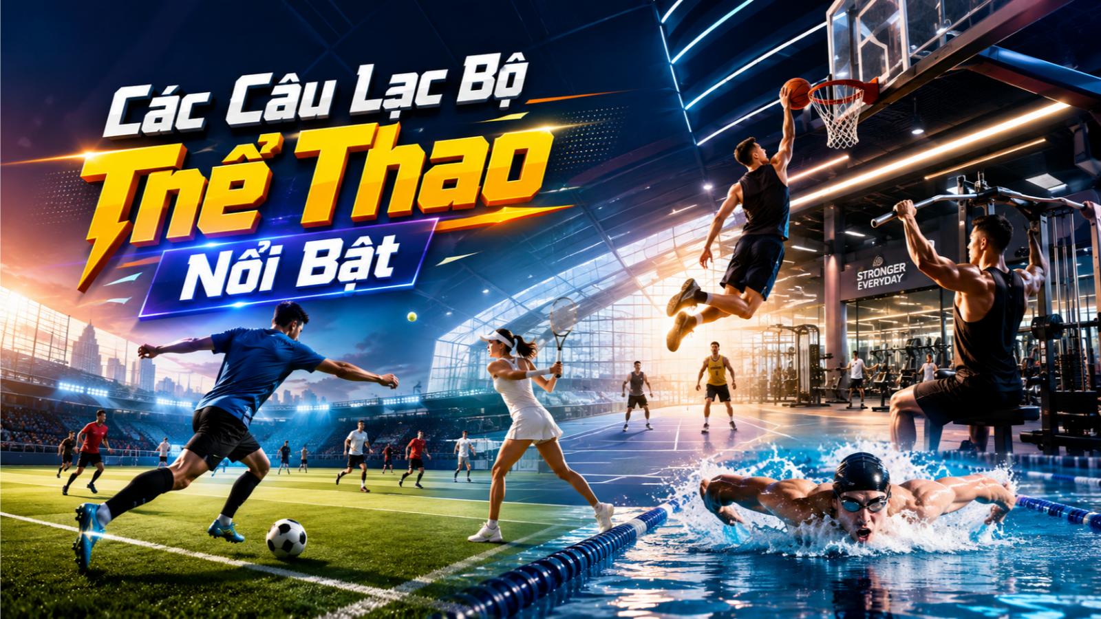 Các câu lạc bộ thể thao nổi bật