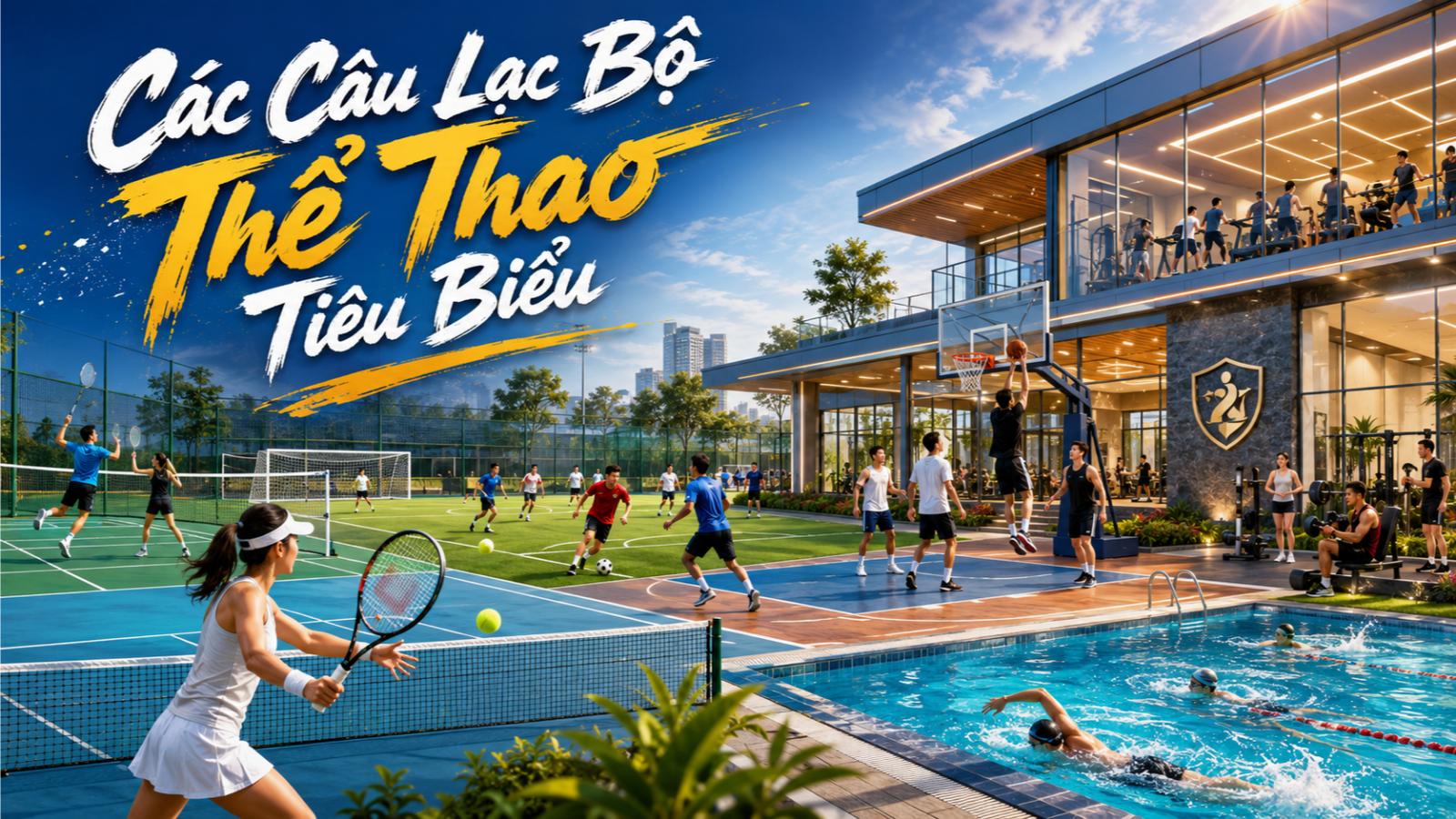 Các câu lạc bộ thể thao tiêu biểu