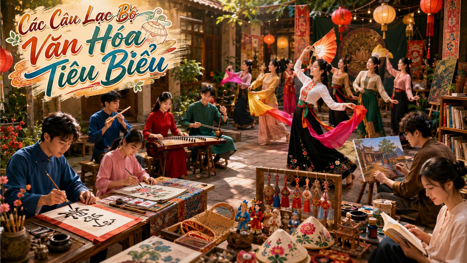 Các câu lạc bộ văn hóa tiêu biểu