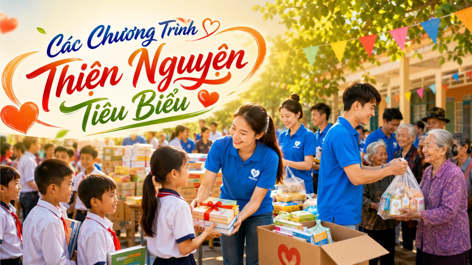Các chương trình thiện nguyện tiêu biểu
