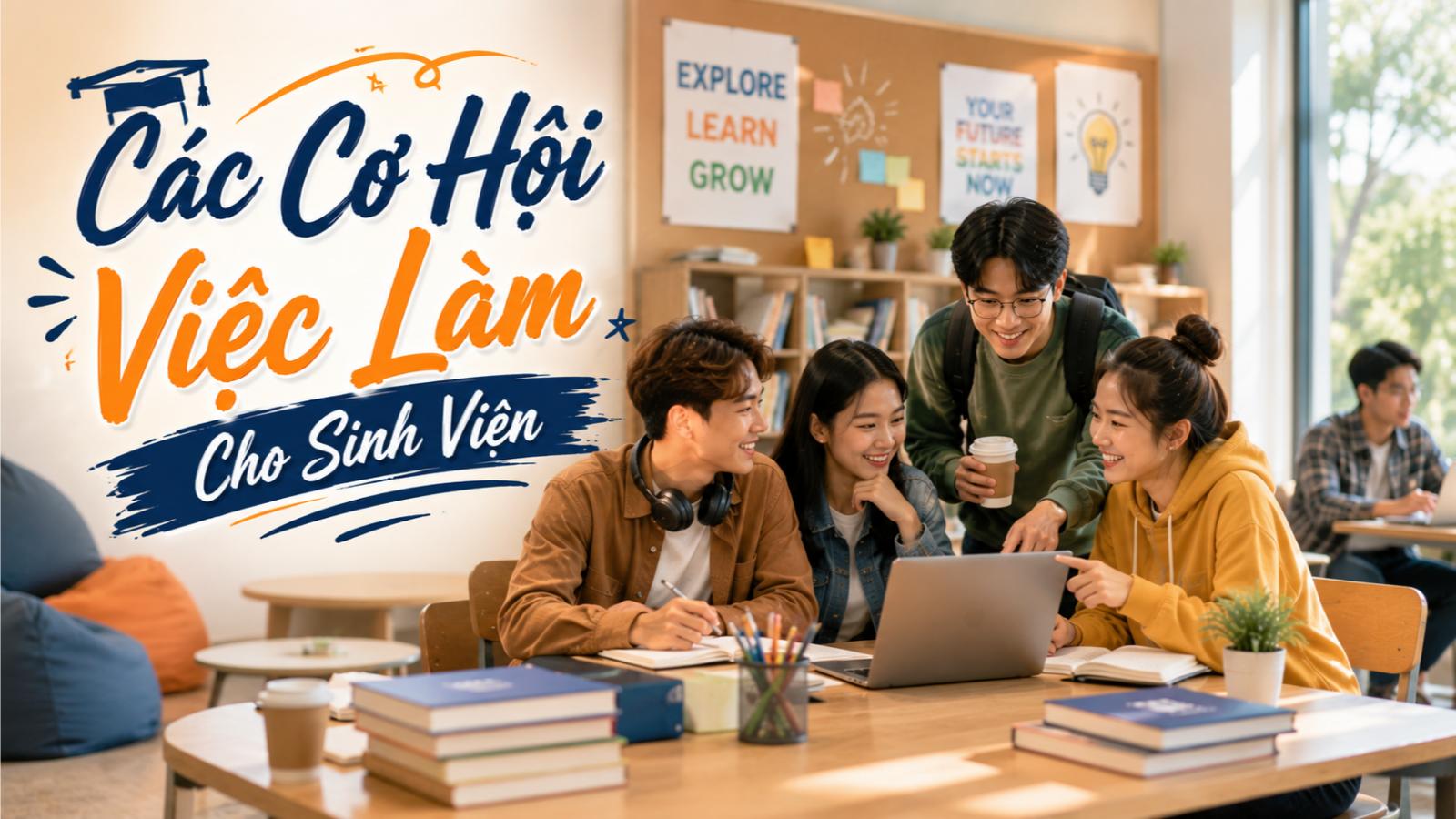 Các cơ hội việc làm cho sinh viên