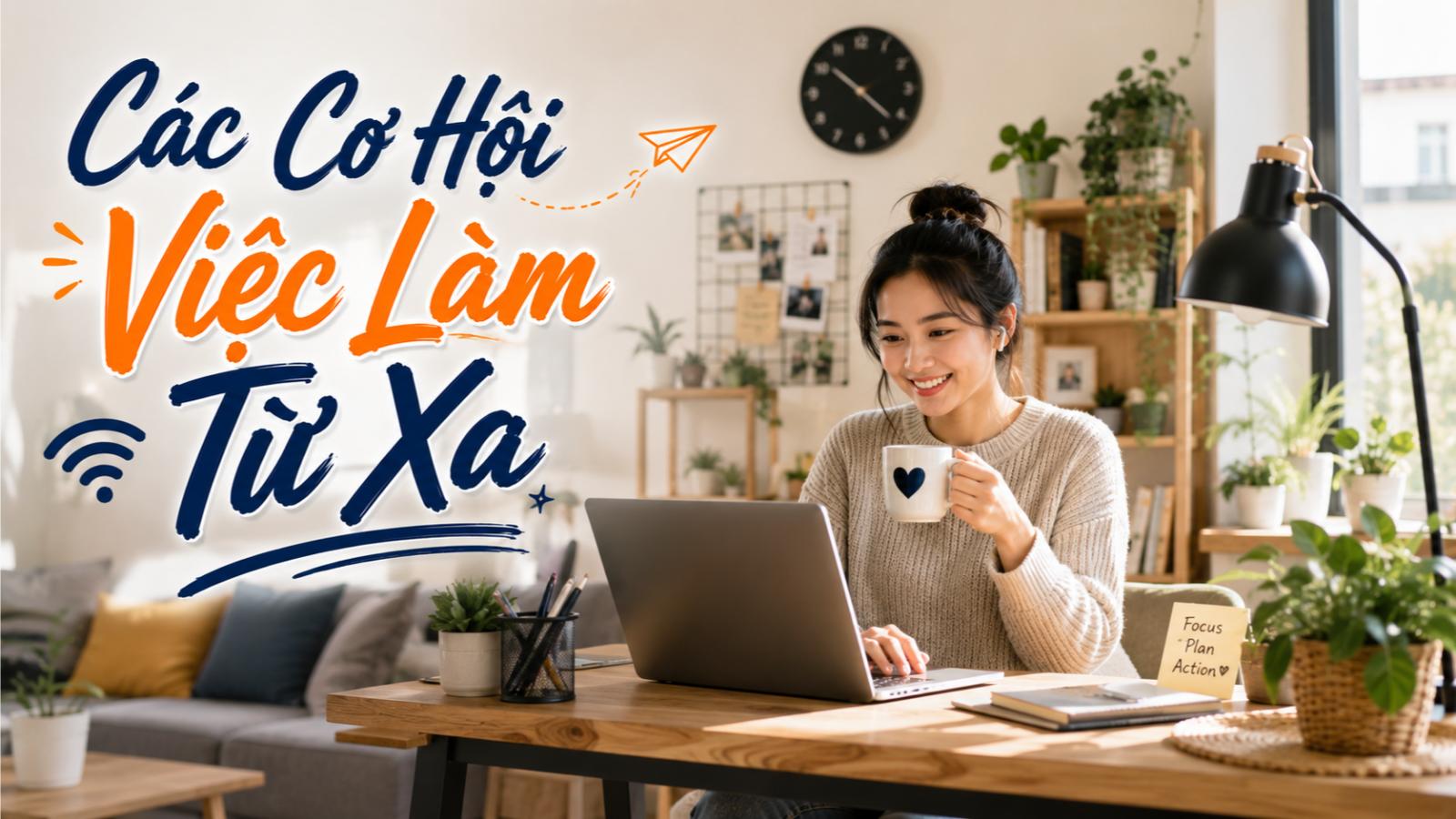 Các cơ hội việc làm từ xa