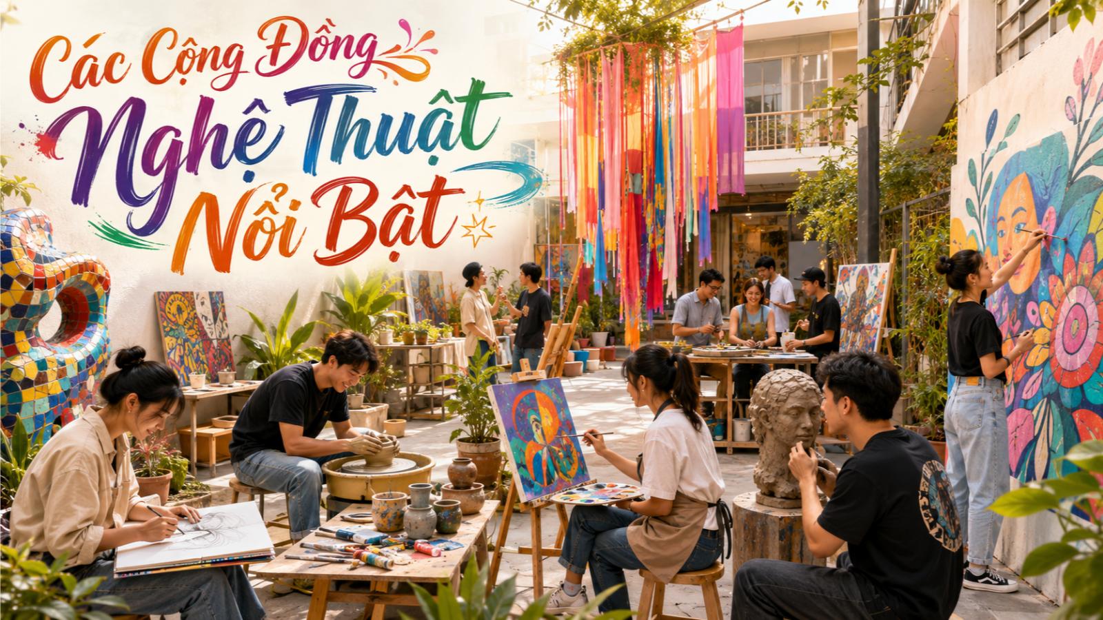 Các cộng đồng nghệ thuật nổi bật