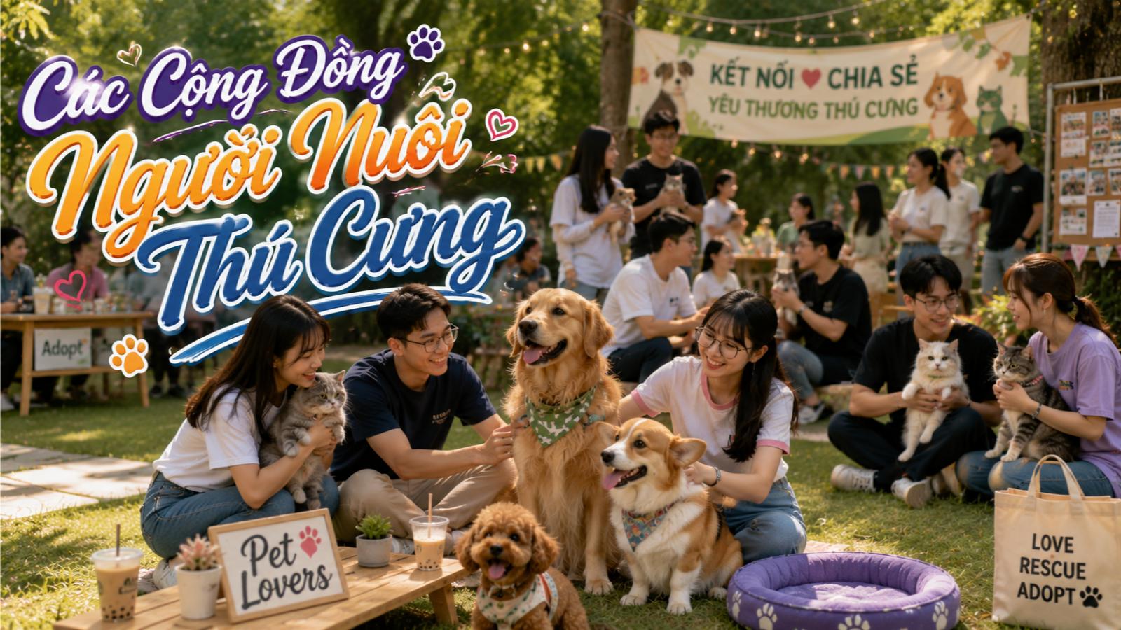 Các cộng đồng người nuôi thú cưng