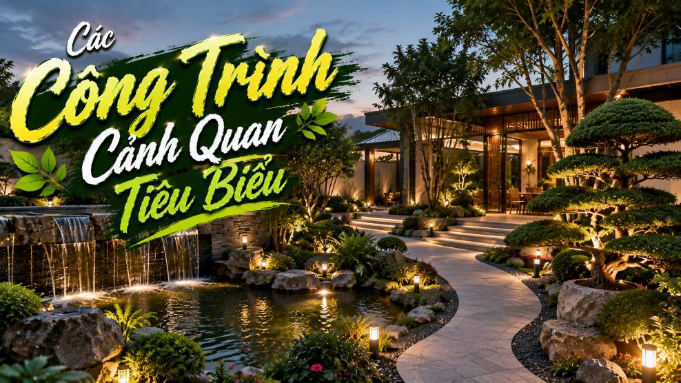 Các công trình cảnh quan tiêu biểu