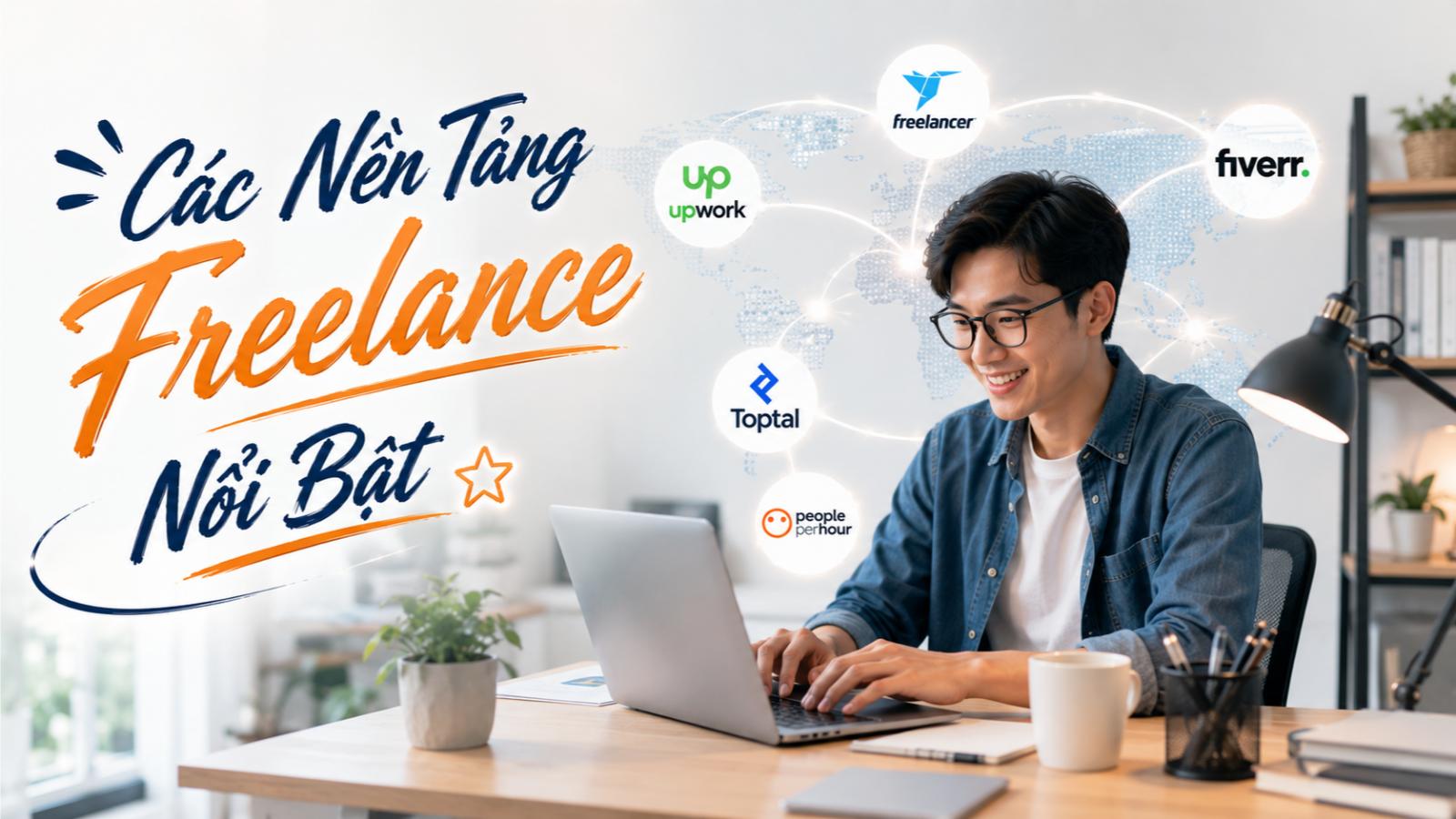 Các công việc freelance được ưa chuộng