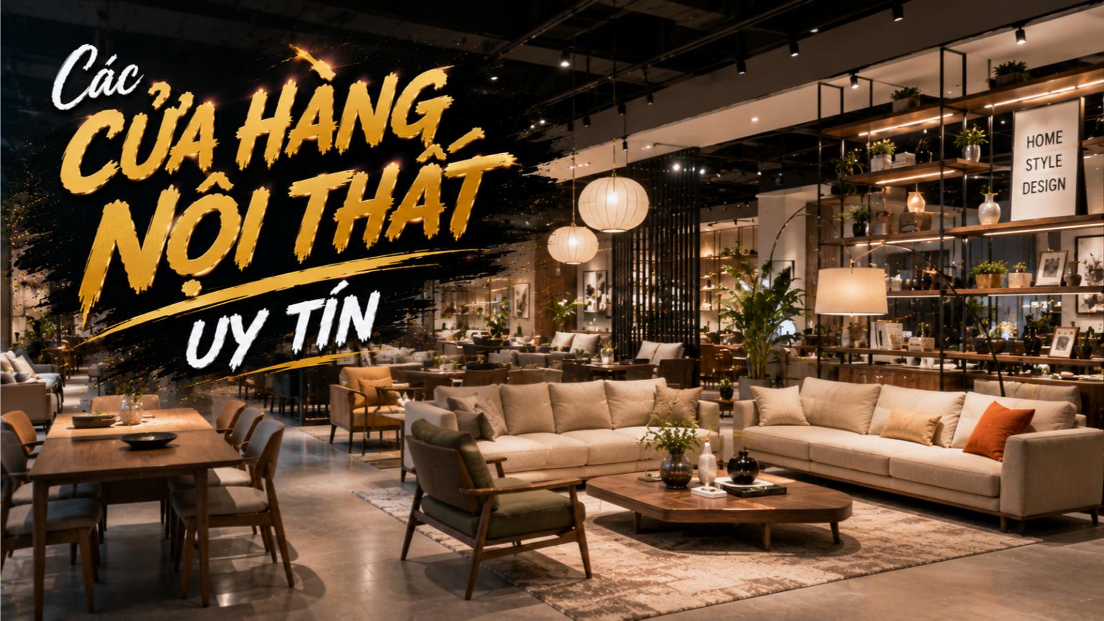 Các cửa hàng nội thất uy tín