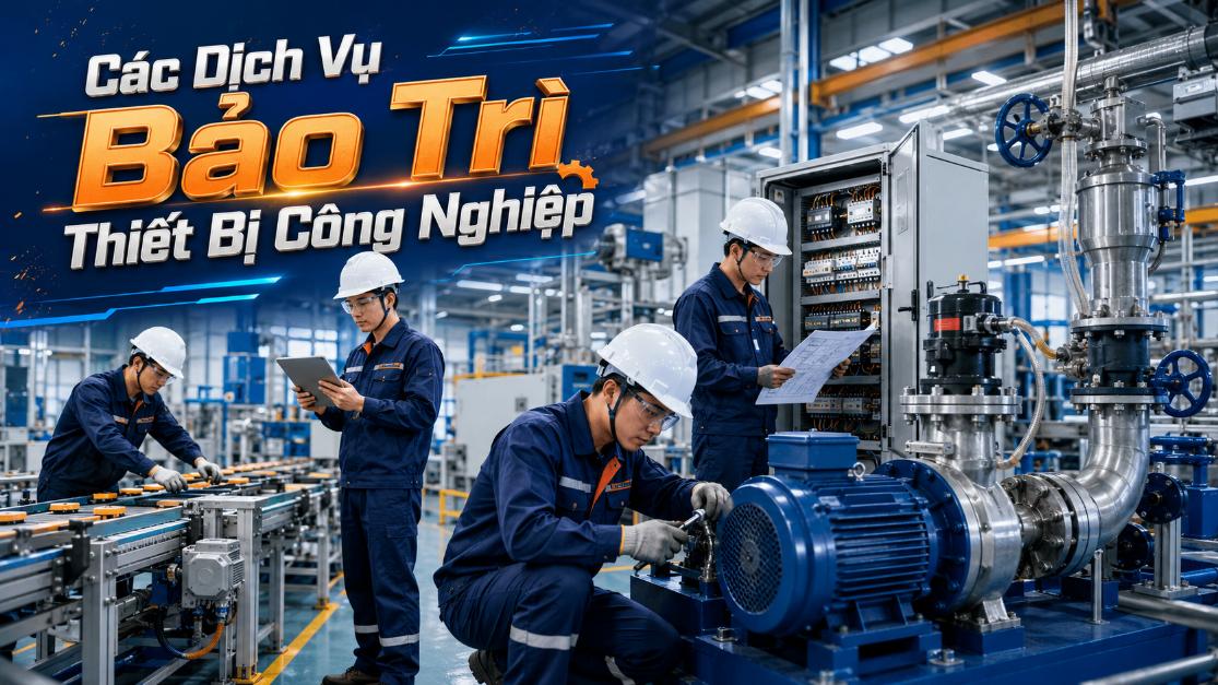 Các dịch vụ bảo trì thiết bị công nghiệp