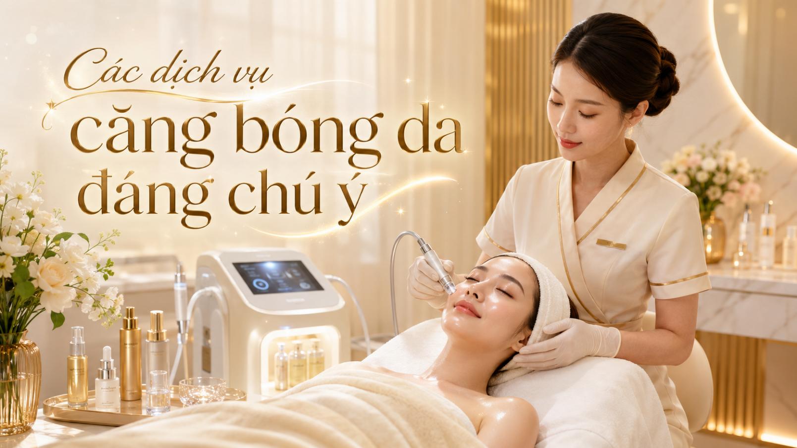 Các dịch vụ căng bóng da đáng chú ý