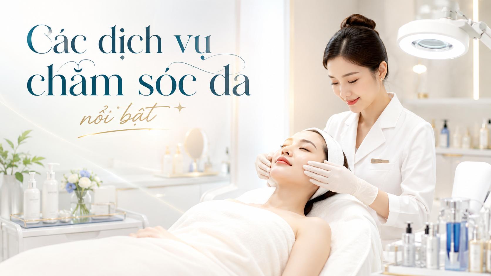 Các dịch vụ chăm sóc da nổi bật