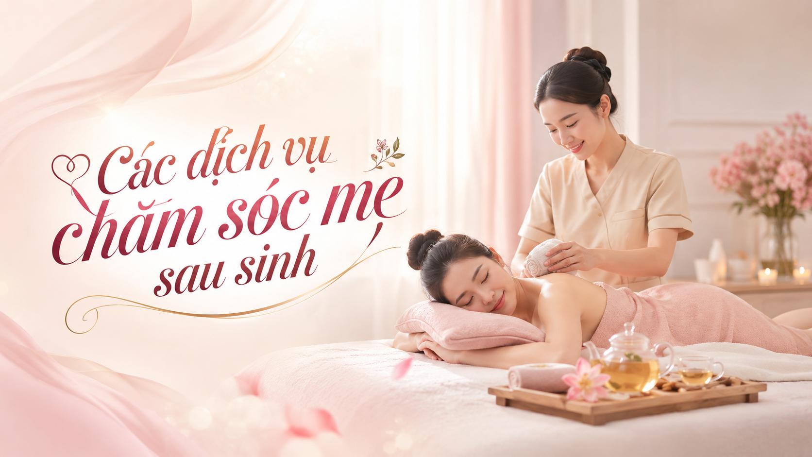 Các dịch vụ chăm sóc mẹ sau sinh