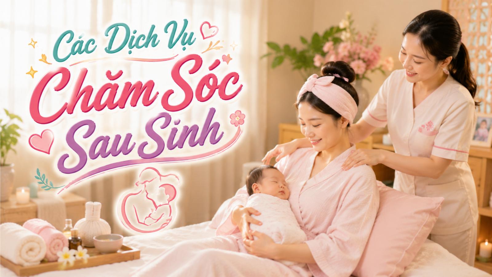 Các dịch vụ chăm sóc sau sinh