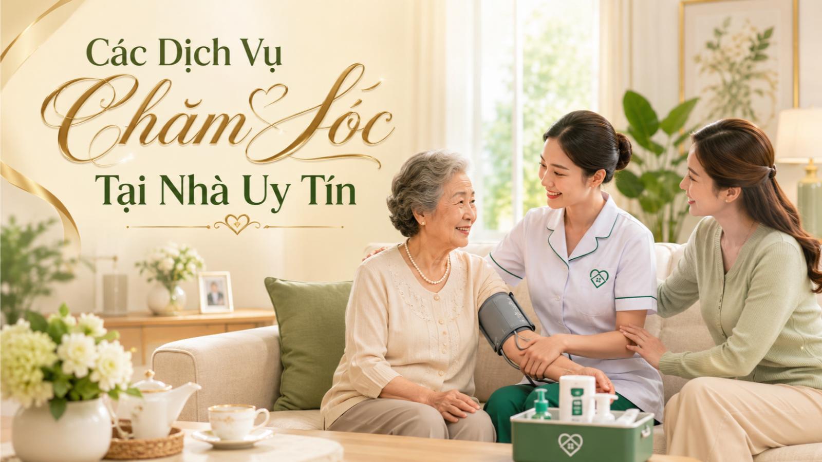 Các dịch vụ chăm sóc tại nhà uy tín