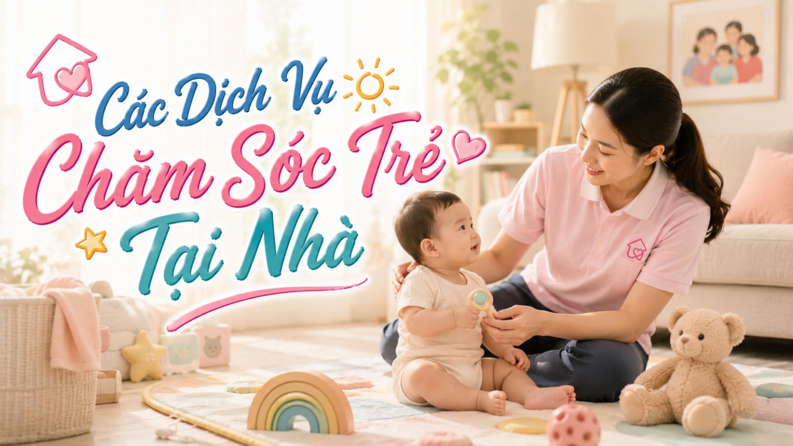 Các dịch vụ chăm sóc trẻ tại nhà