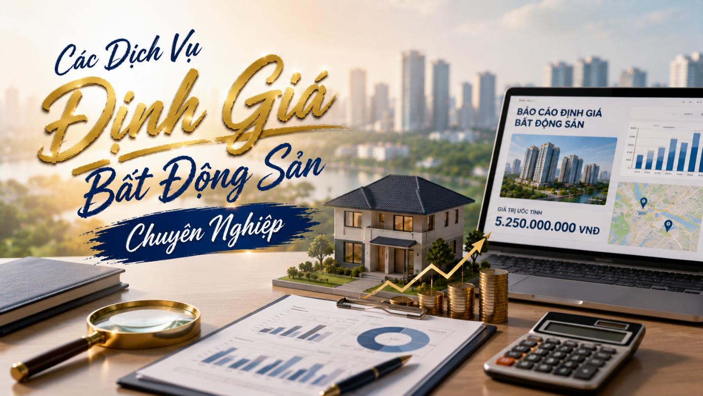 Các dịch vụ định giá bất động sản chuyên nghiệp
