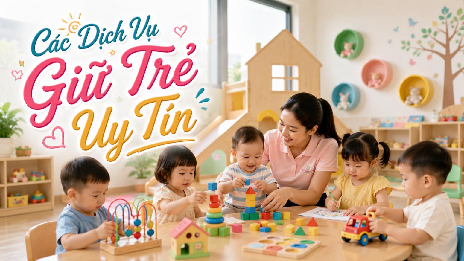 Các dịch vụ giữ trẻ uy tín
