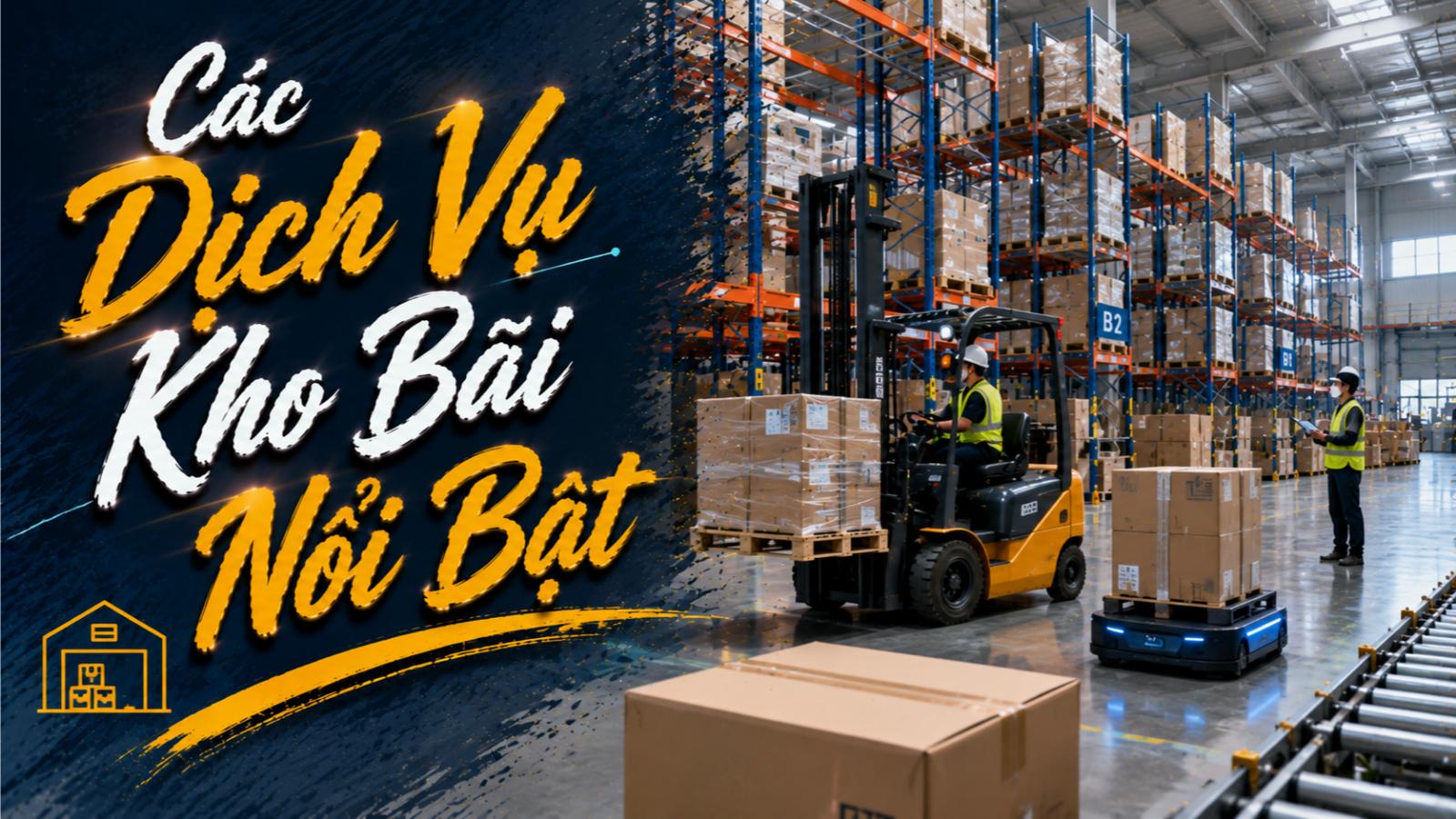 Các dịch vụ kho bãi nổi bật
