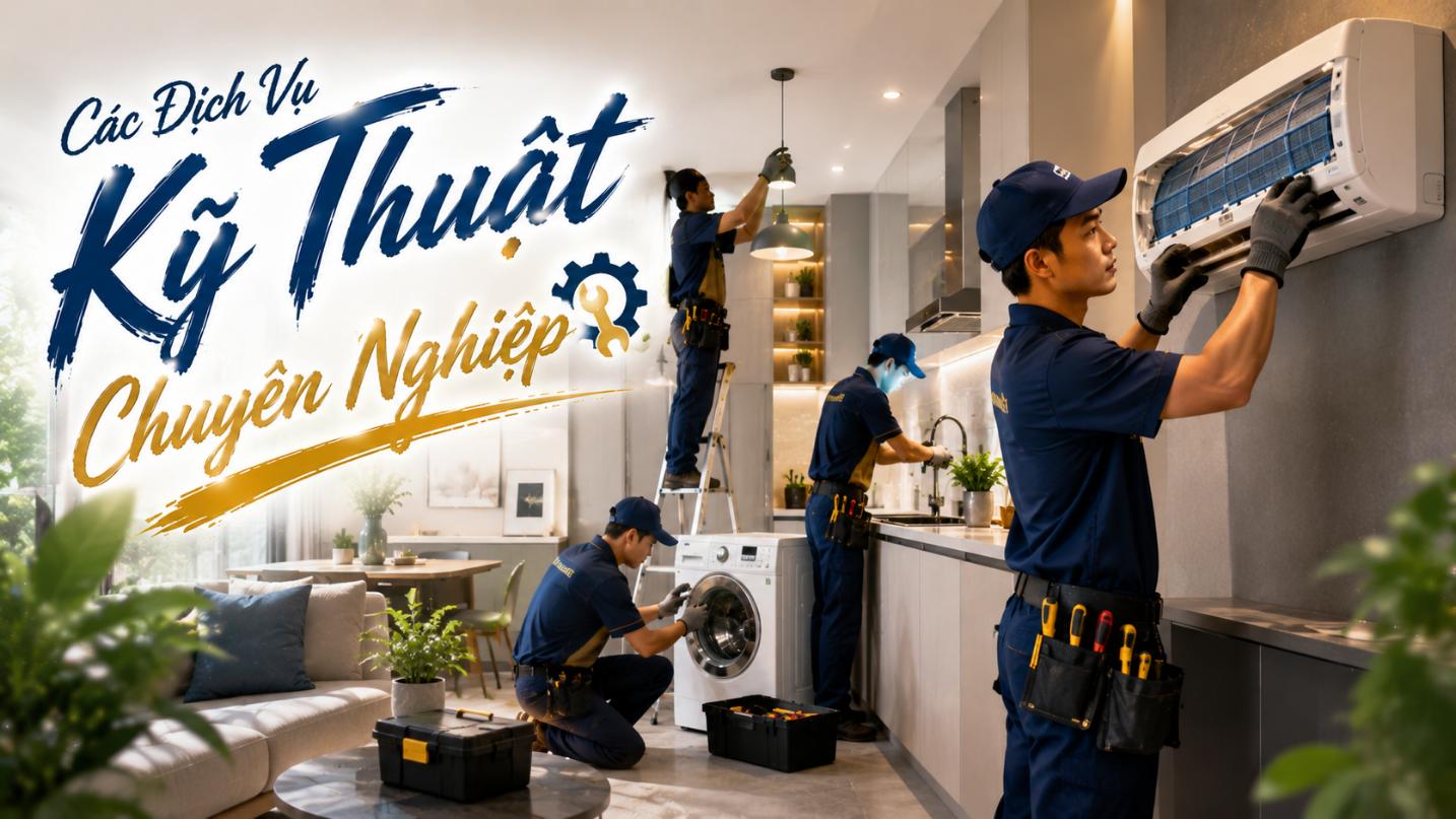 Các dịch vụ kỹ thuật chuyên nghiệp