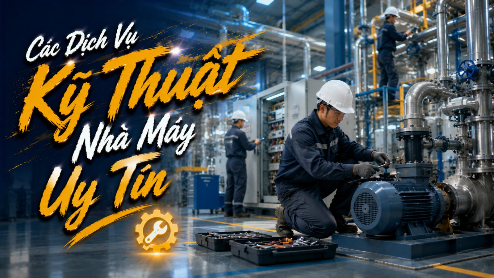 Các dịch vụ kỹ thuật nhà máy uy tín