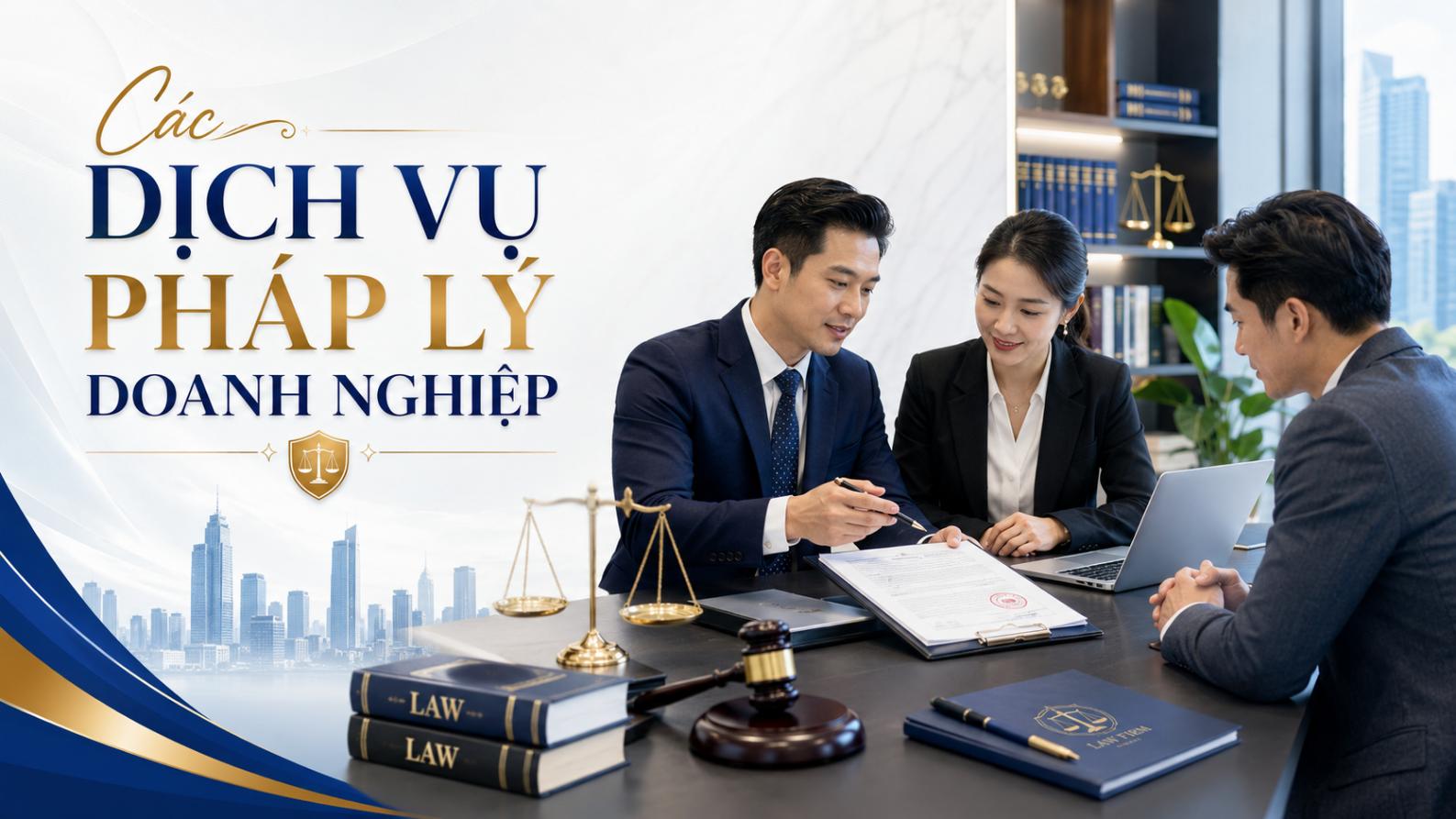 Các dịch vụ pháp lý doanh nghiệp