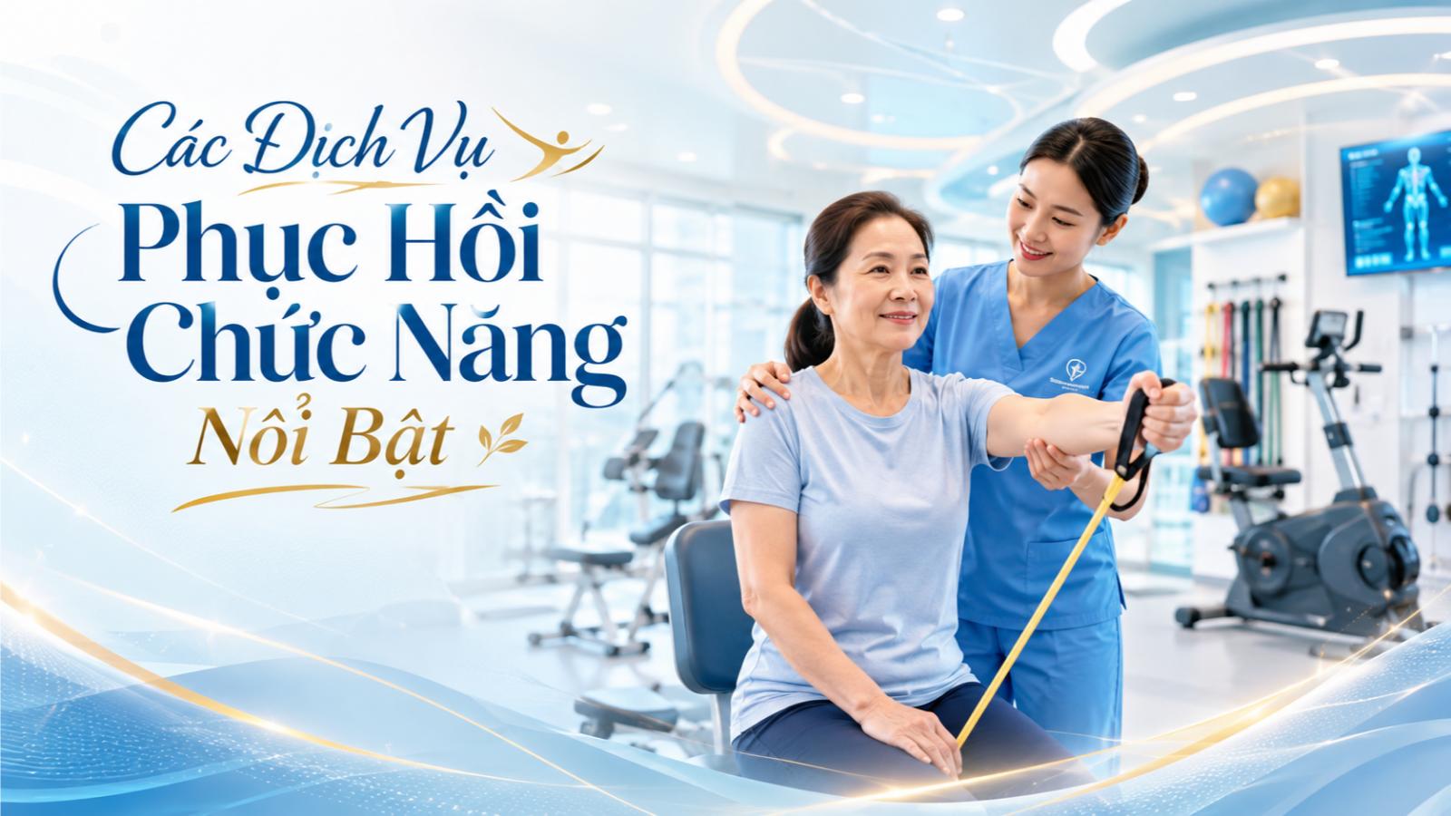 Các dịch vụ phục hồi chức năng nổi bật