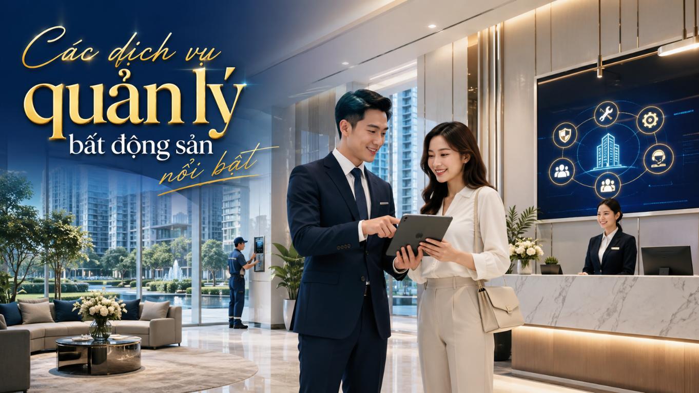 Các dịch vụ quản lý bất động sản nổi bật