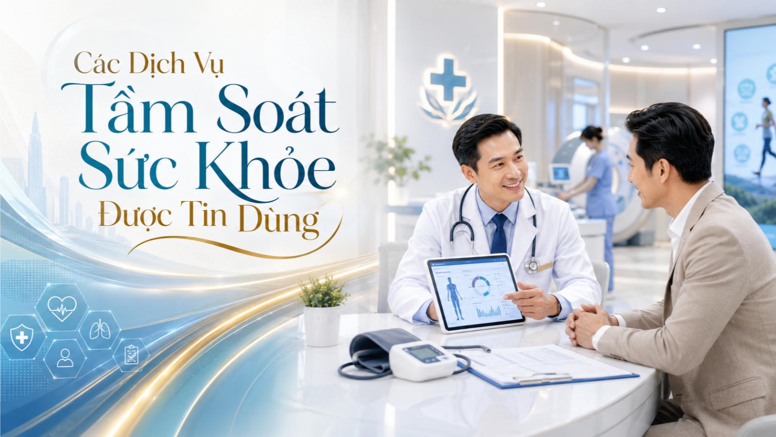 Các dịch vụ tầm soát sức khỏe được tin dùng