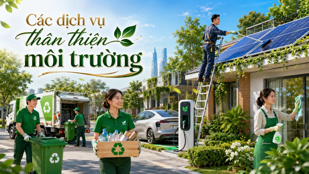 Các dịch vụ thân thiện môi trường