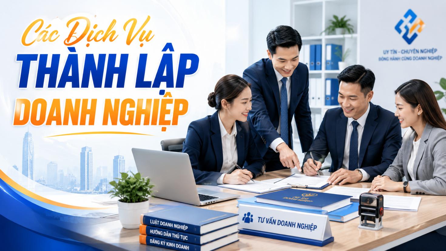 Các dịch vụ thành lập doanh nghiệp