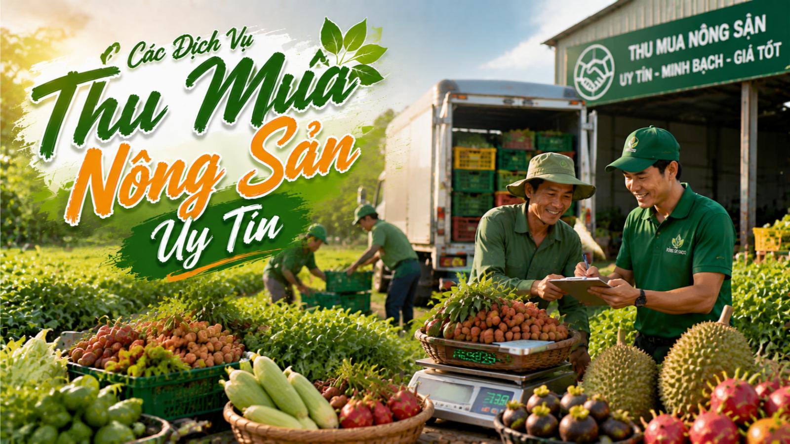 Các dịch vụ thu mua nông sản uy tín