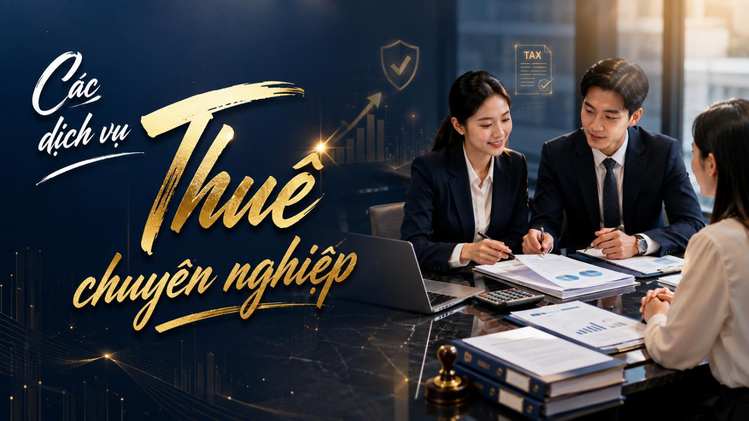 Các dịch vụ thuế chuyên nghiệp