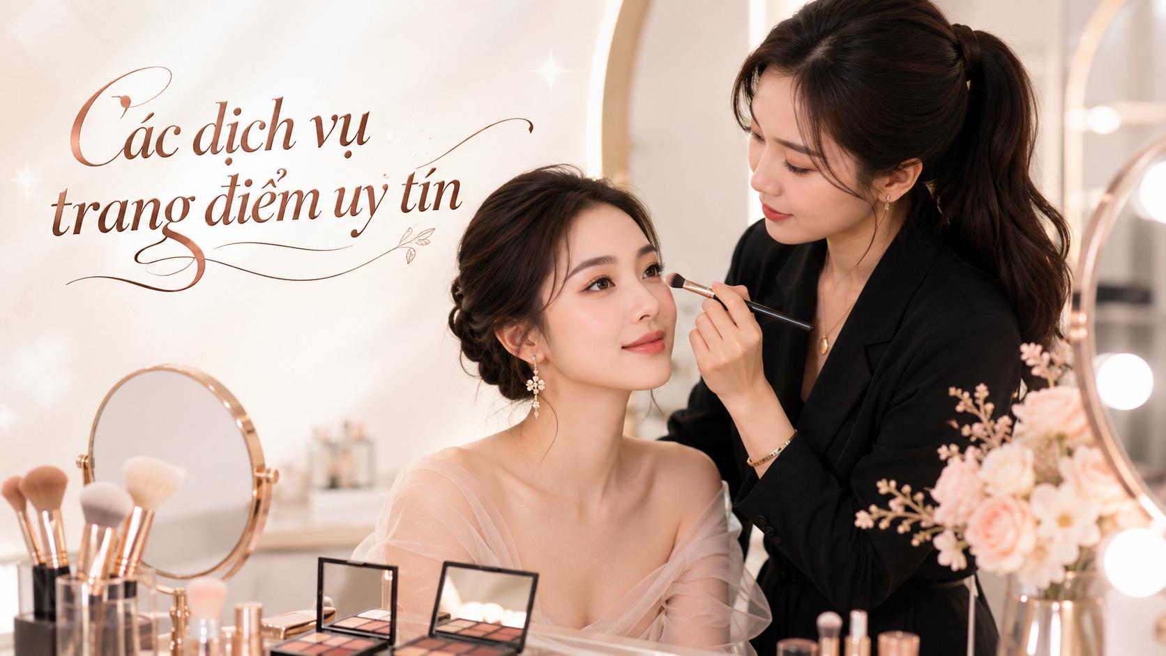 Các dịch vụ trang điểm uy tín