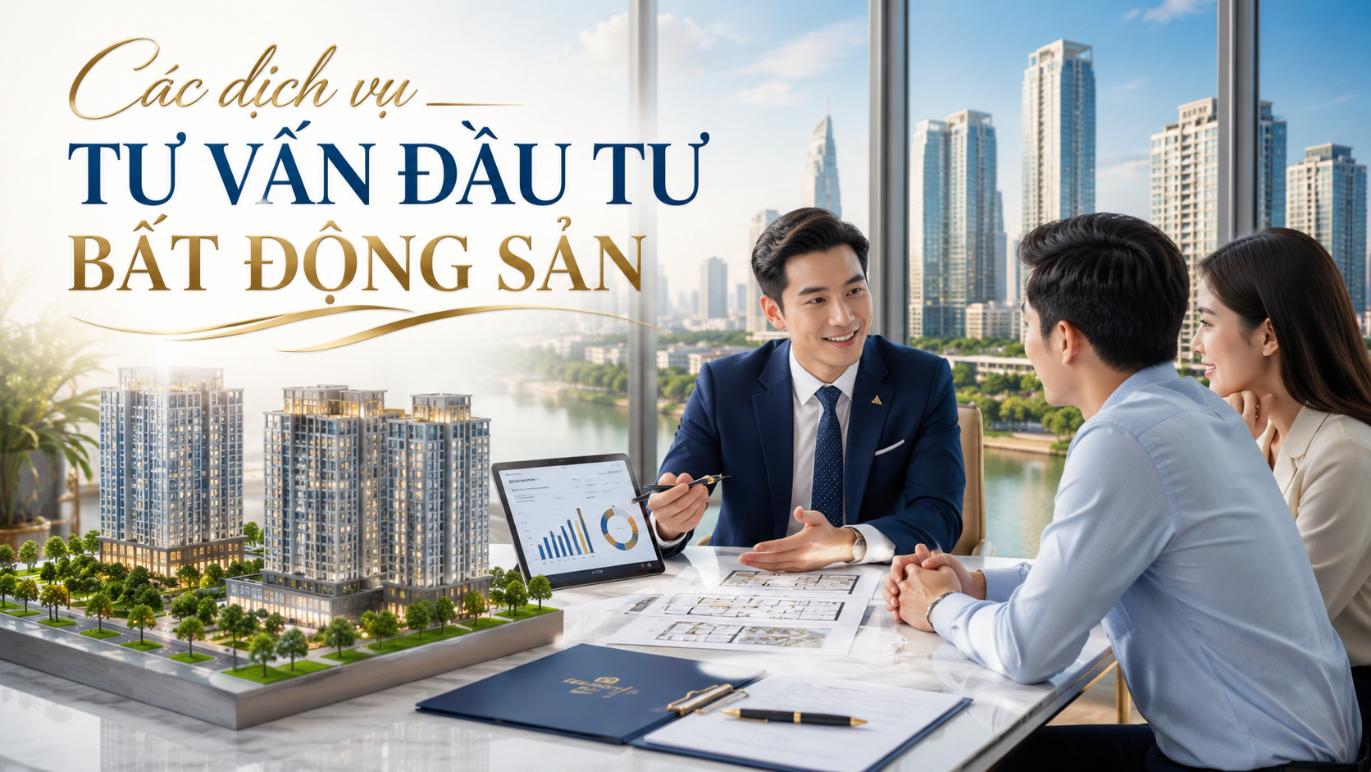Các dịch vụ tư vấn đầu tư bất động sản