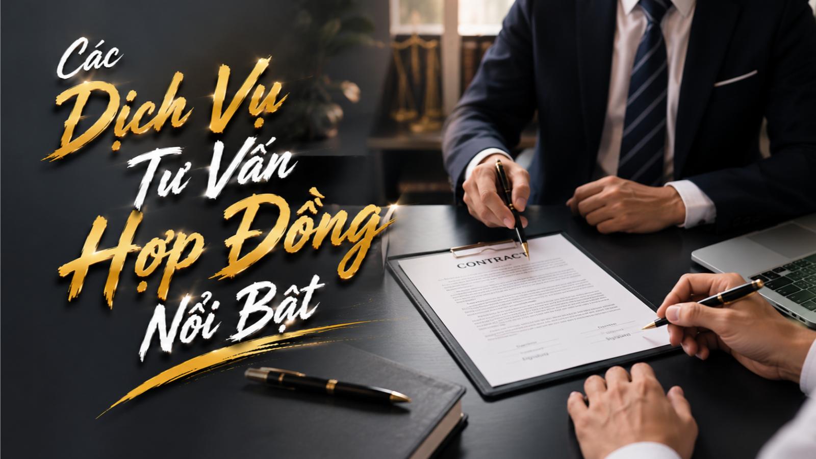 Các dịch vụ tư vấn hợp đồng nổi bật