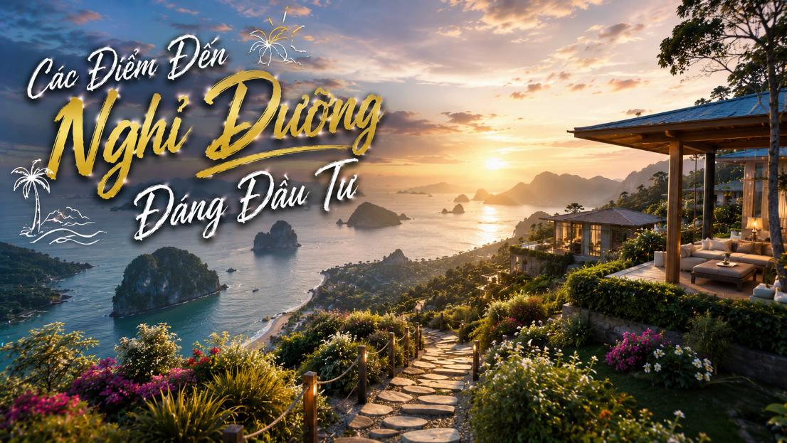 Các điểm đến nghỉ dưỡng đáng đầu tư