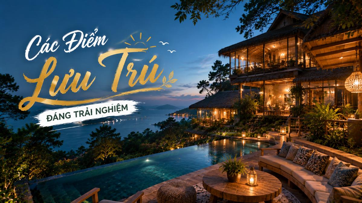 Các điểm lưu trú đáng trải nghiệm