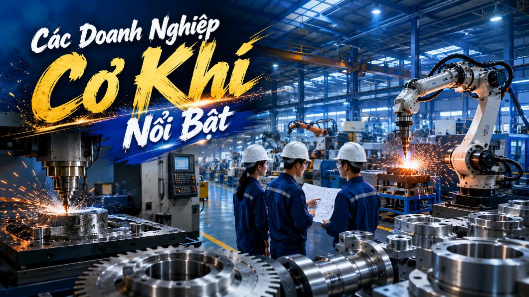 Các doanh nghiệp cơ khí nổi bật