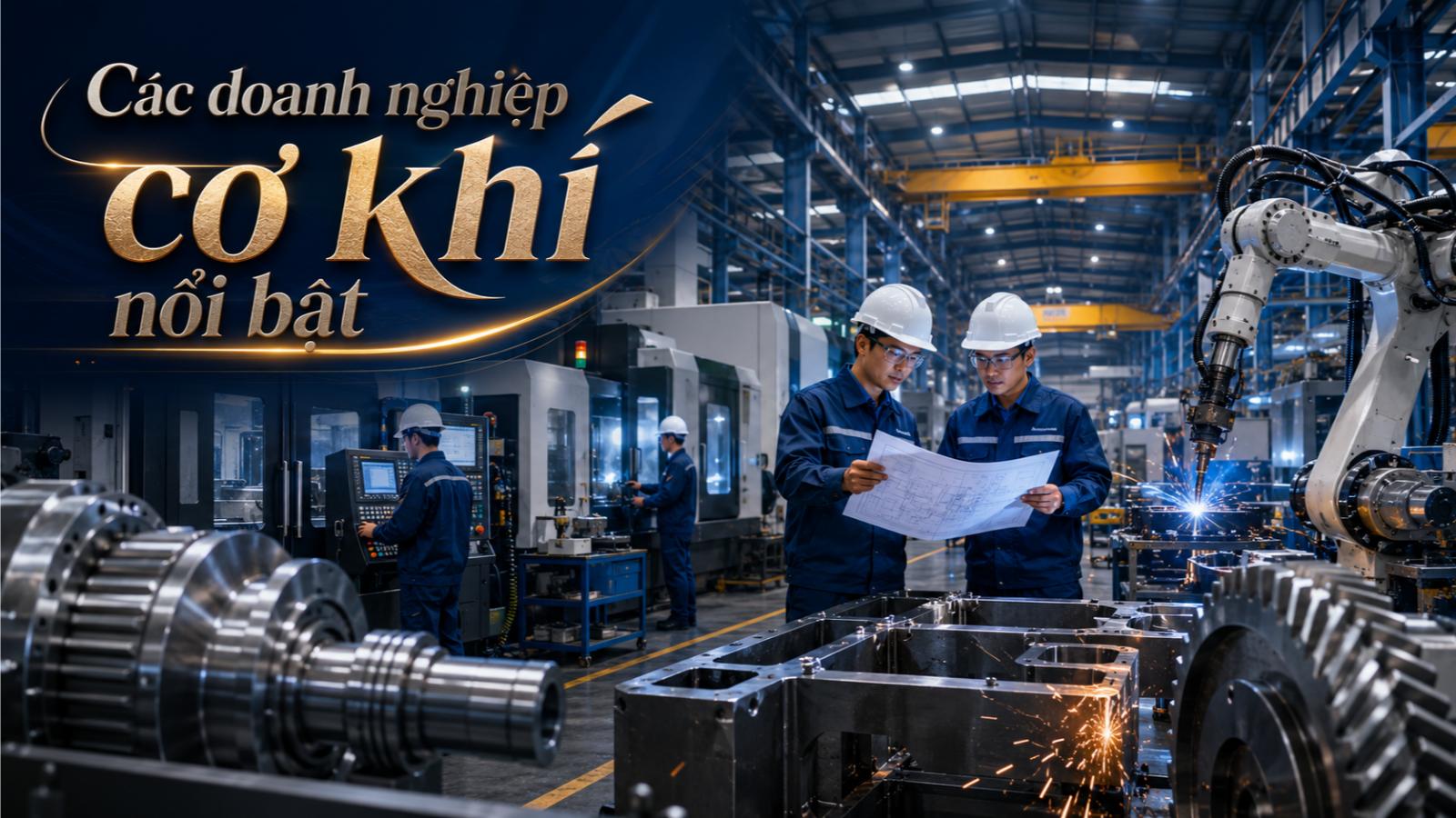 Các doanh nghiệp cơ khí nổi bật