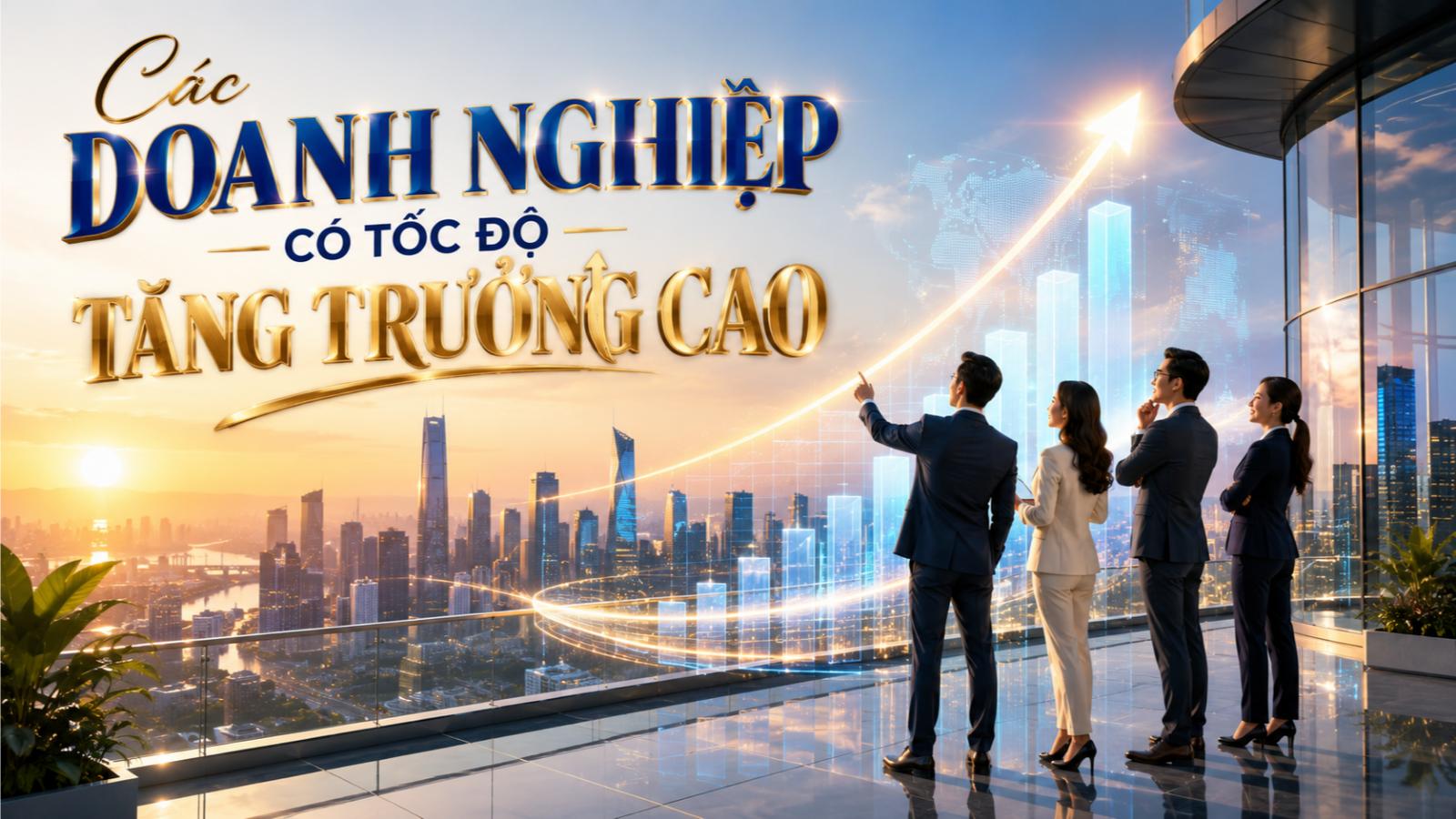 Các doanh nghiệp có tốc độ tăng trưởng cao