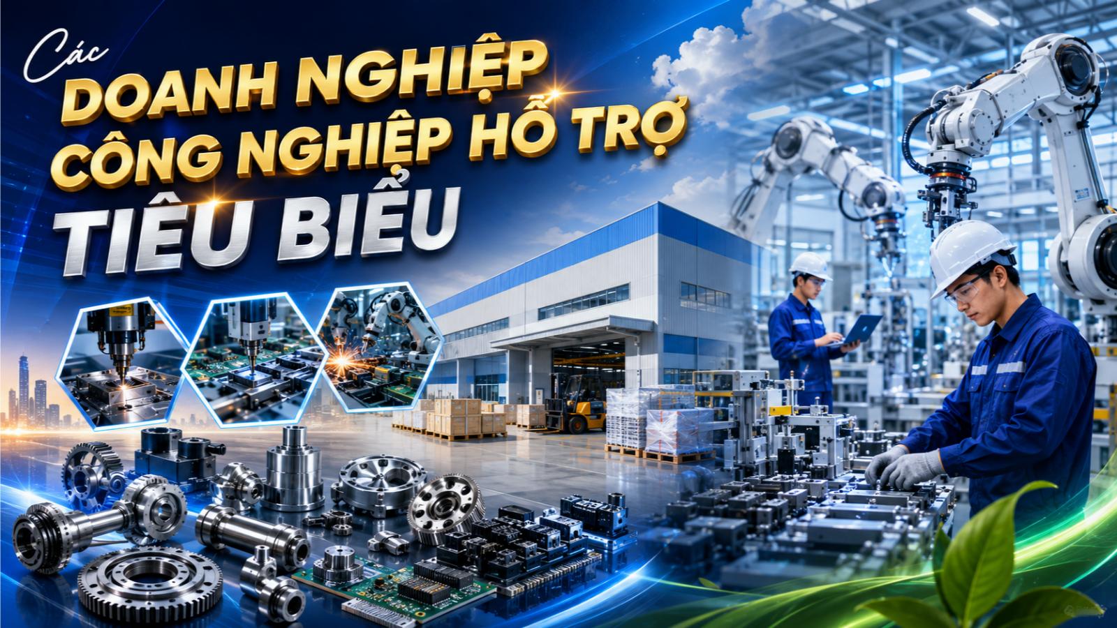 Các doanh nghiệp công nghiệp hỗ trợ tiêu biểu