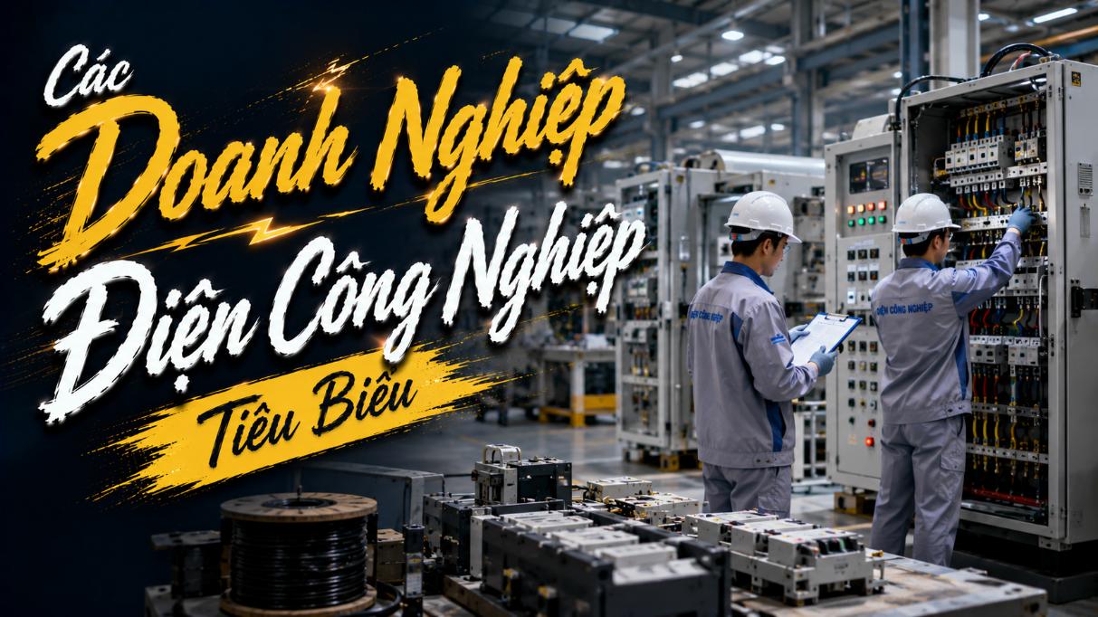 Các doanh nghiệp điện công nghiệp tiêu biểu