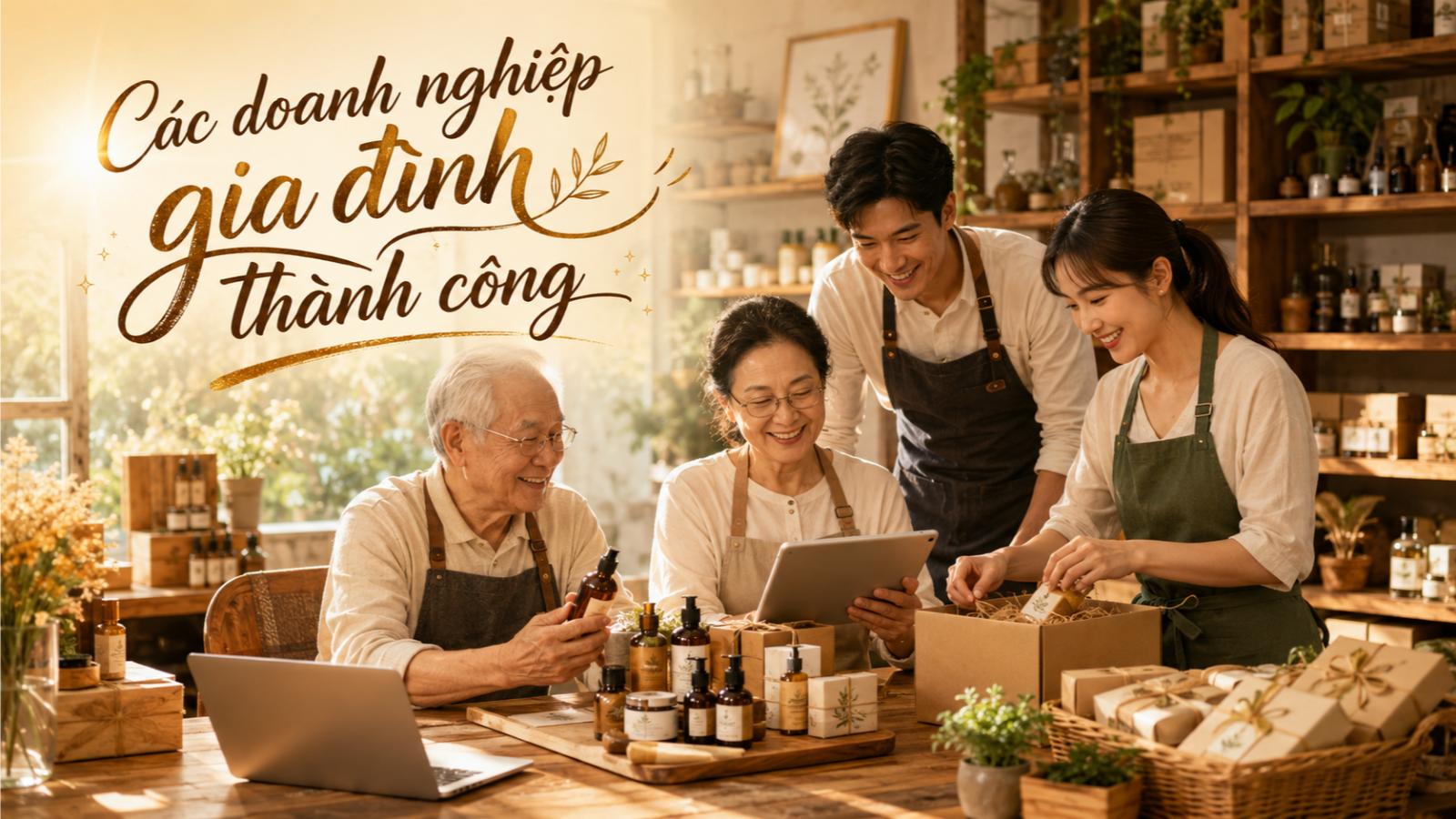 Các doanh nghiệp gia đình thành công